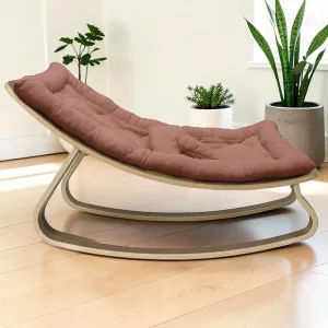 Baby Rocker - Walnut / Bois de rose - 70 x 45 x 38 cm